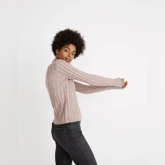 ✨NWT NEW Madewell Donegal Evercrest Turtleneck Sweater in Coziest Yarn - Picture 2 of 9
